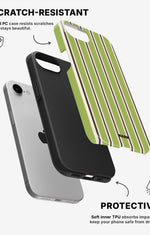 iPhone 7 / iPhone 8 Tough Case – Matcha Lines - View 2