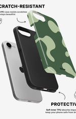 iPhone 7 / iPhone 8 Tough Case – Green Blend - View 2