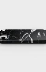 iPhone 7 / iPhone 8 Tough Case – Custom - Black Marble - View 3