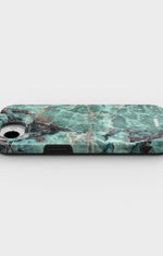 iPhone 7 / iPhone 8 Tough Case – Green Marble - View 3