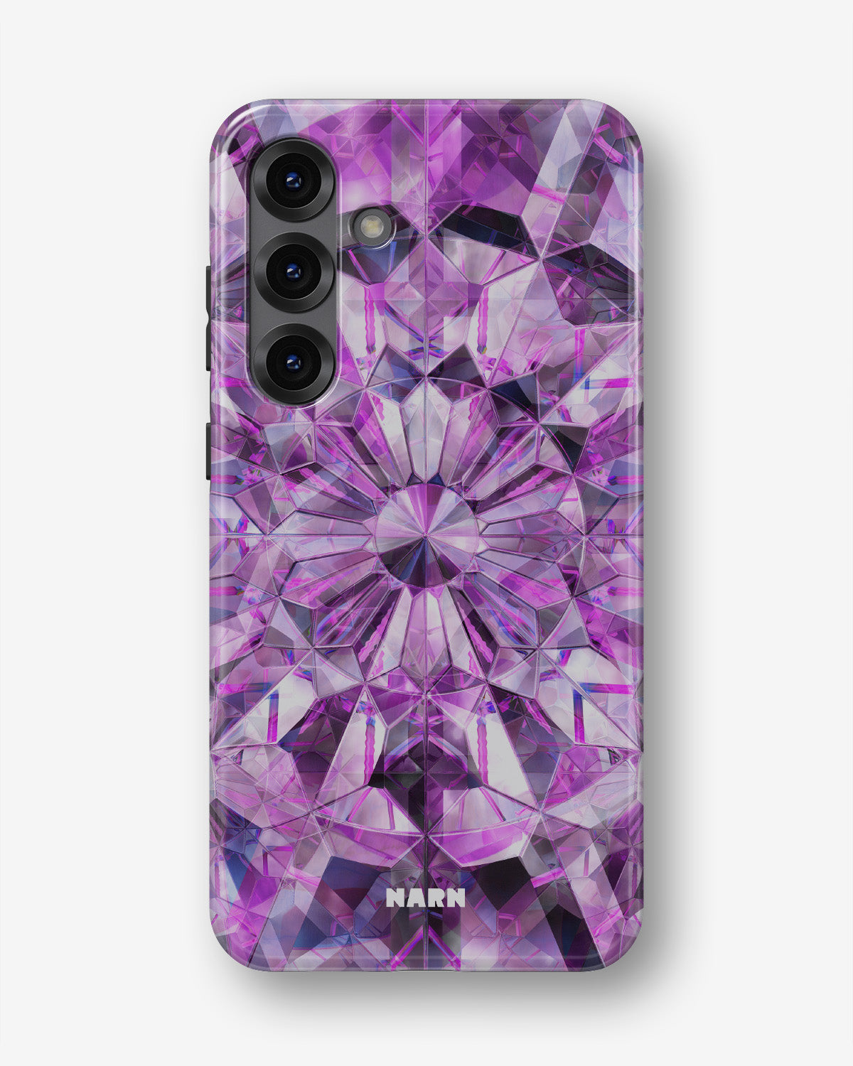 Samsung Galaxy A56 Tough Case – Lavender Crystals - View 1