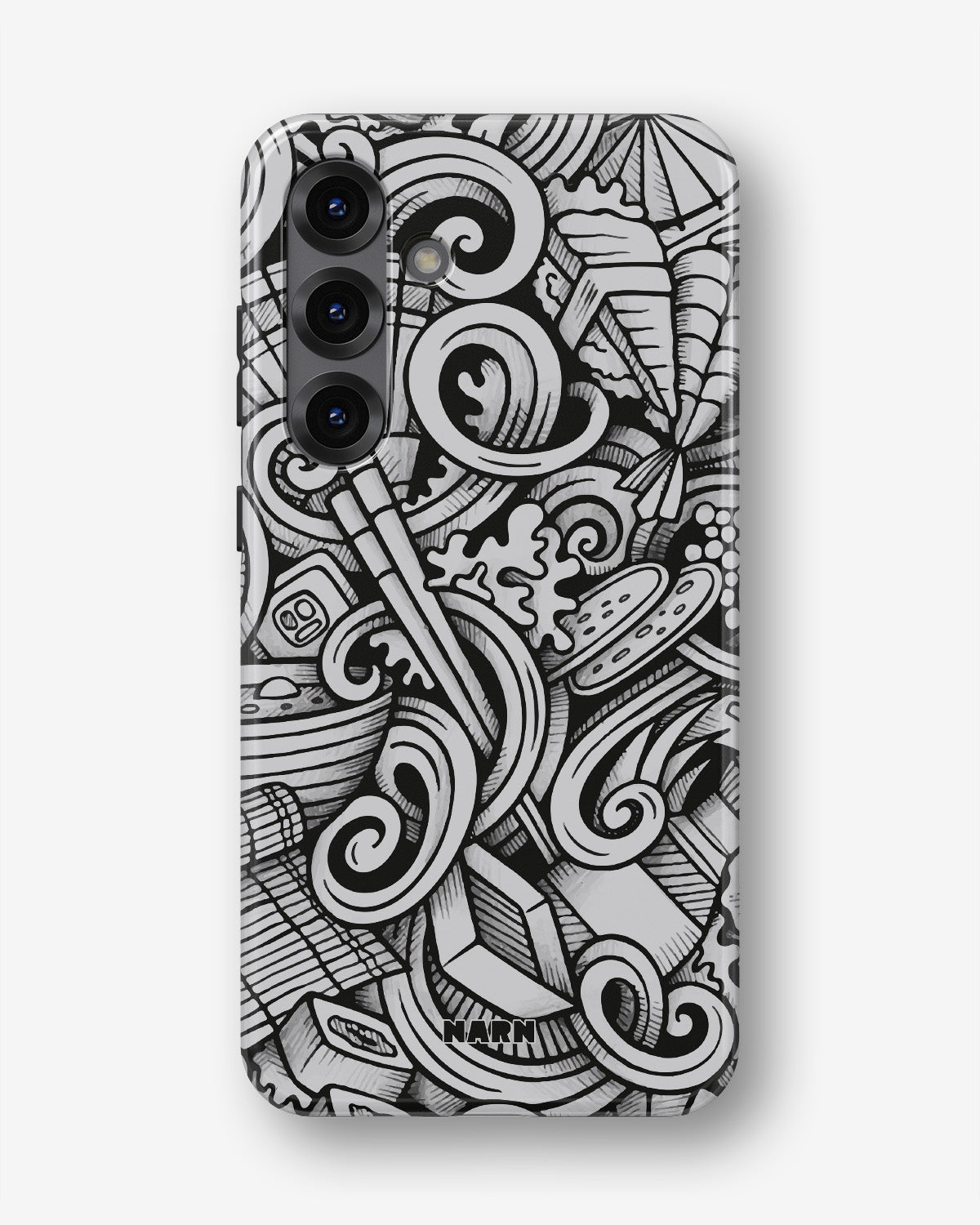 Samsung Galaxy A56 Tough Case – Japanese Pattern - View 1