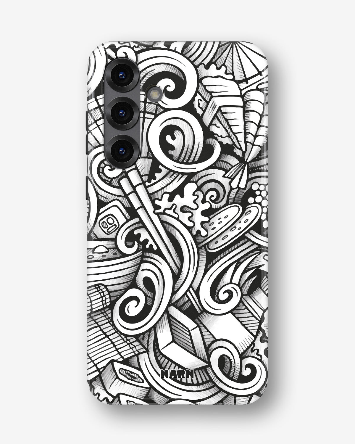 Samsung Galaxy A56 Tough Case – Japanese Pattern - View 1