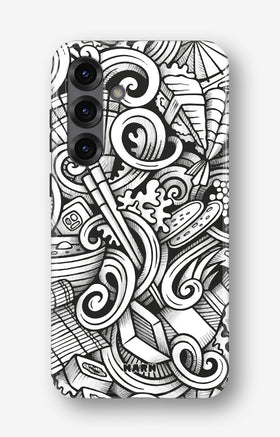 Samsung Galaxy A56 Tough Case – Japanese Pattern - View 1