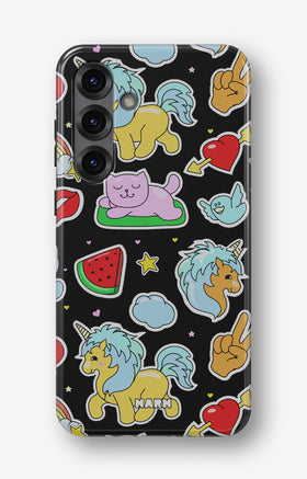 Samsung Galaxy A56 Tough Case – Cute Stickers - View 1