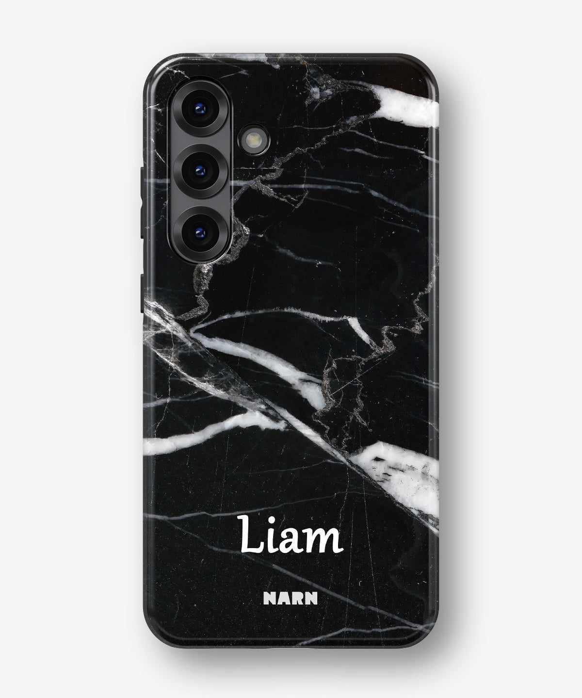Samsung Galaxy A56 Tough Case – Custom - Black Marble - View 1