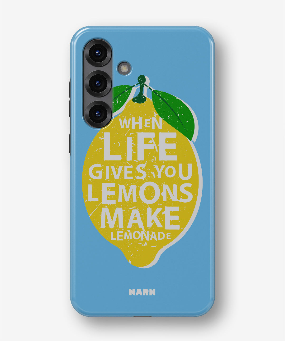 Samsung Galaxy A56 Tough Case – Lemon Quote - View 1