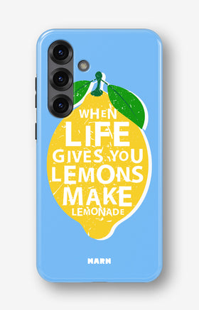 Samsung Galaxy A56 Tough Case – Lemon Quote - View 1