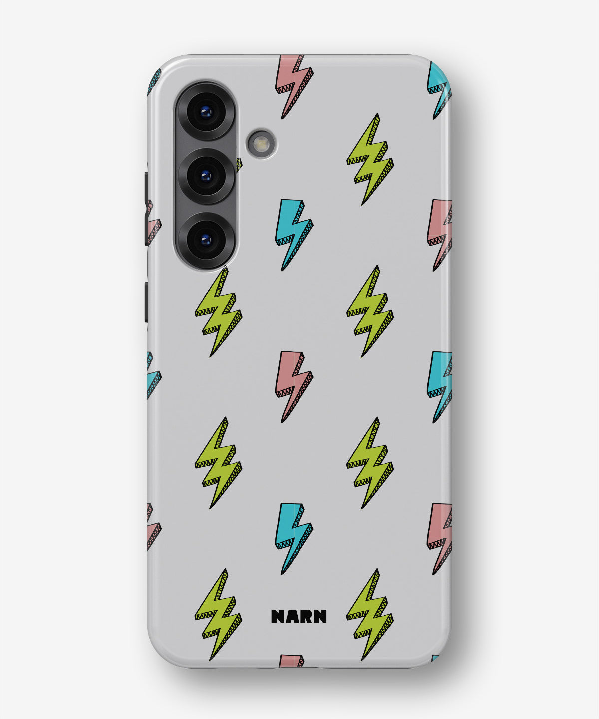 Samsung Galaxy A56 Tough Case – Lightning Bolts - View 1