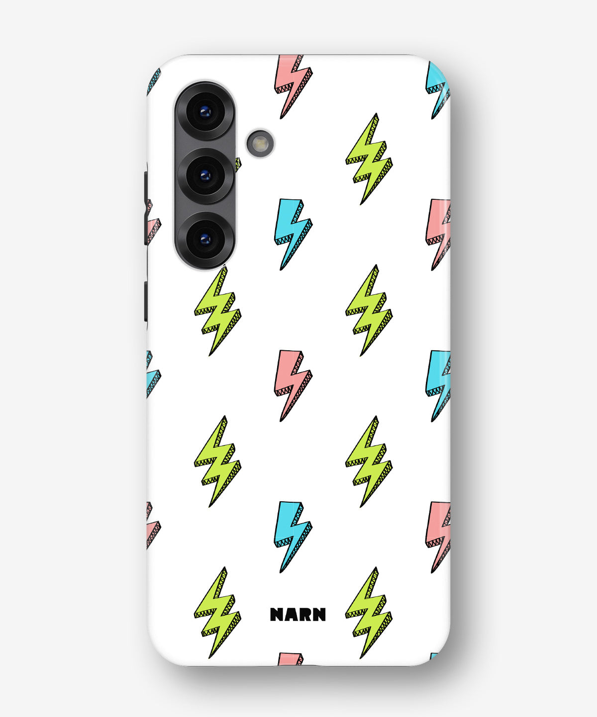 Samsung Galaxy A56 Tough Case – Lightning Bolts - View 1
