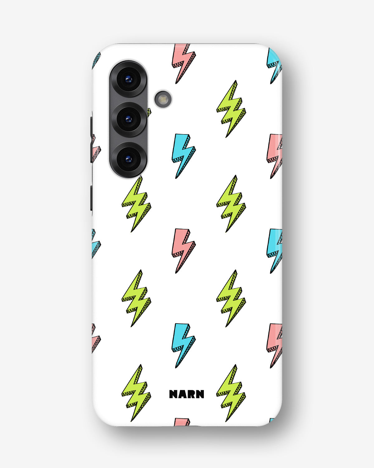 Samsung Galaxy A56 Tough Case – Lightning Bolts - View 1