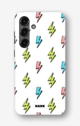 Samsung Galaxy A56 Tough Case – Lightning Bolts - View 1