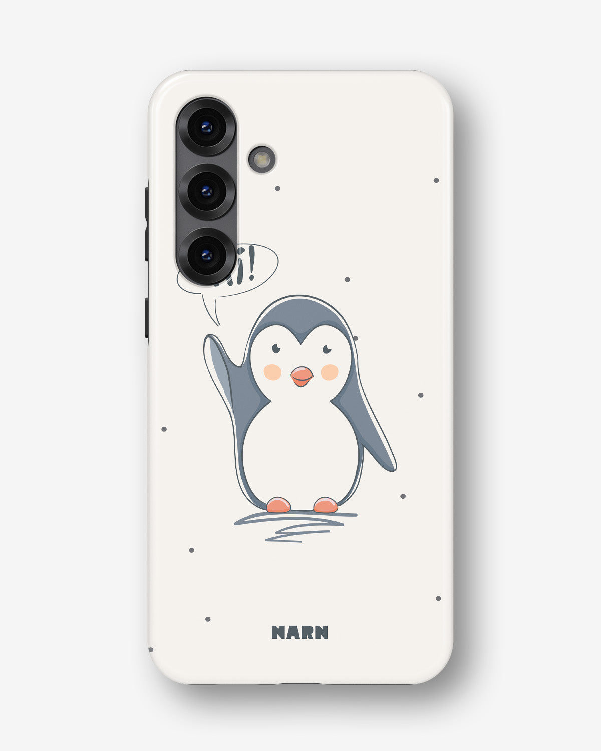 Samsung Galaxy A56 Tough Case – Cute Penguin - View 1