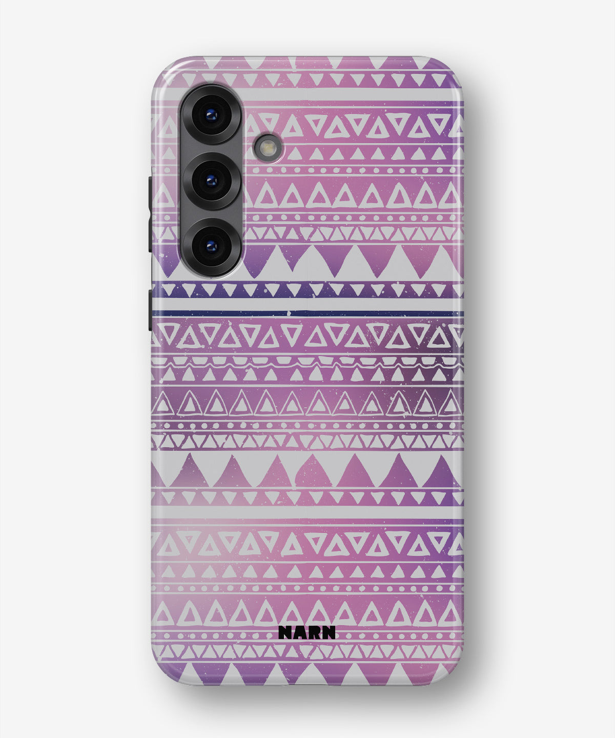 Samsung Galaxy A56 Tough Case – Purple Aztec - View 1