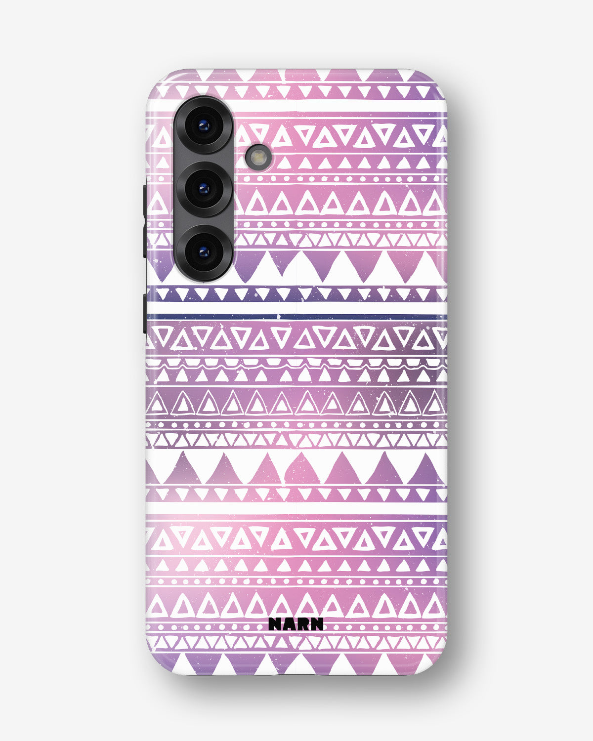 Samsung Galaxy A56 Tough Case – Purple Aztec - View 1