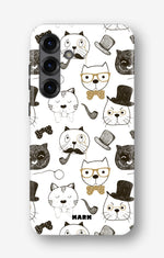 Samsung Galaxy A56 Tough Case – Cartoon Cats - View 1