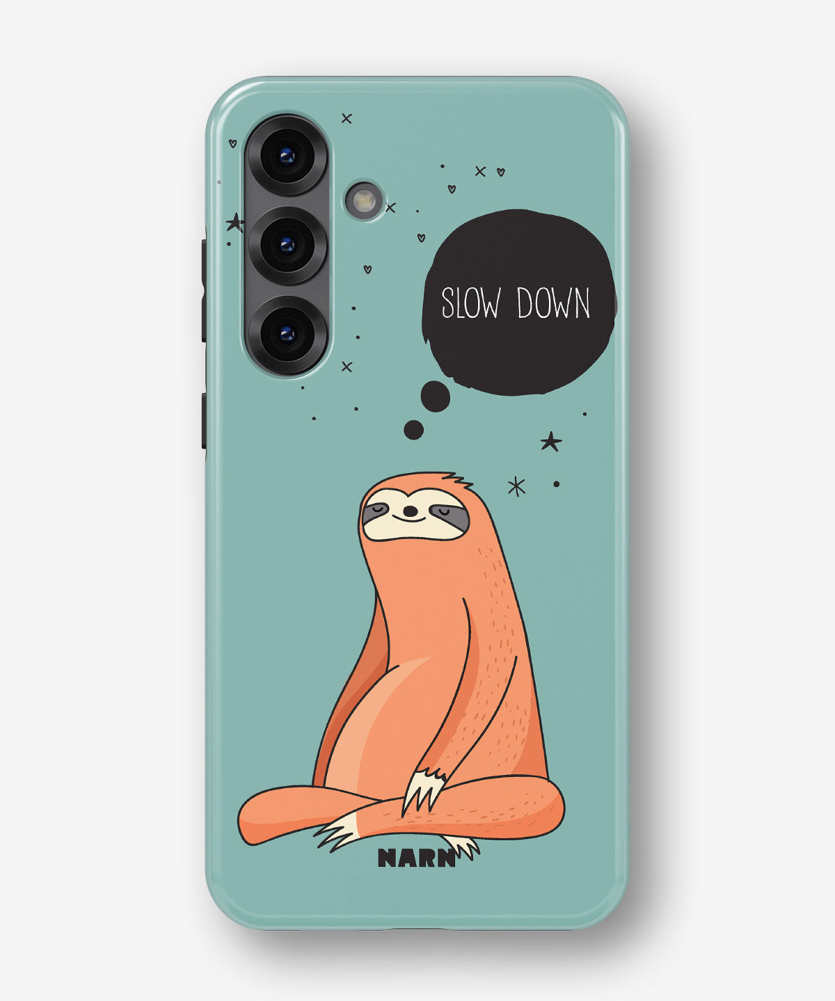 Samsung Galaxy A56 Tough Case – Slow Down Sloth - View 1