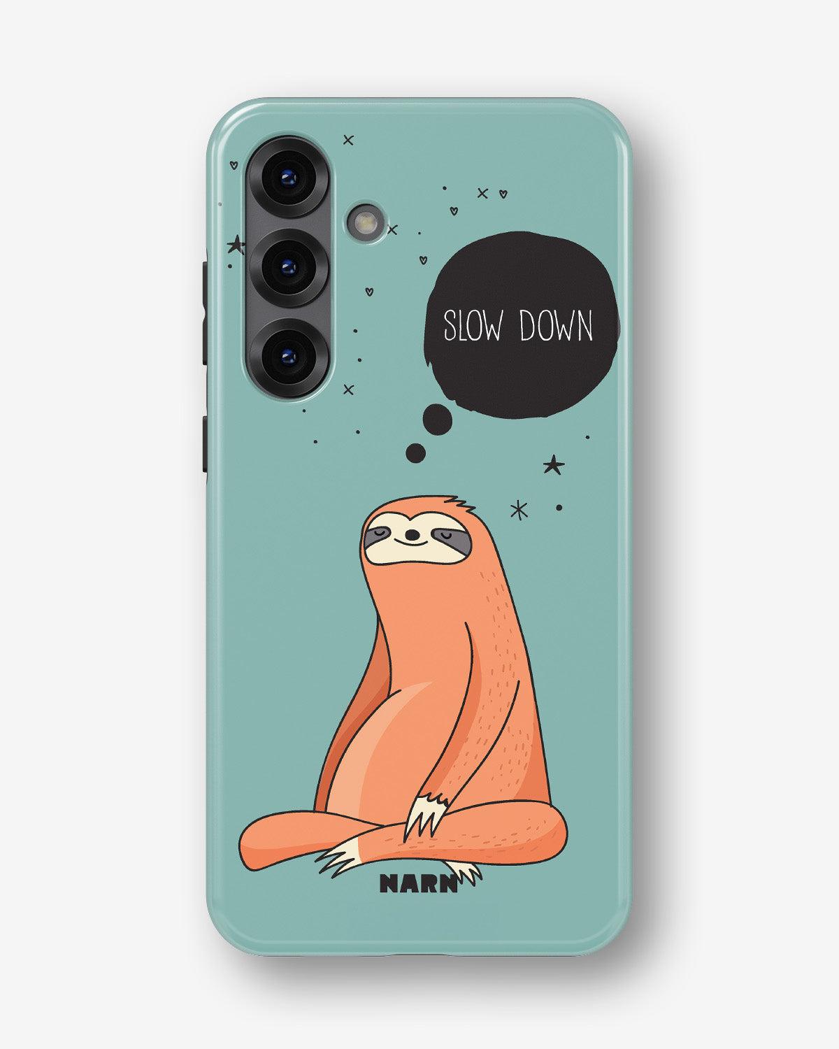 Samsung Galaxy A56 Tough Case – Slow Down Sloth - View 1
