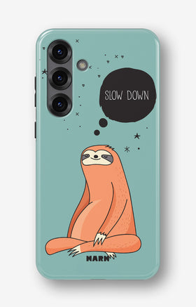 Samsung Galaxy A56 Tough Case – Slow Down Sloth - View 1