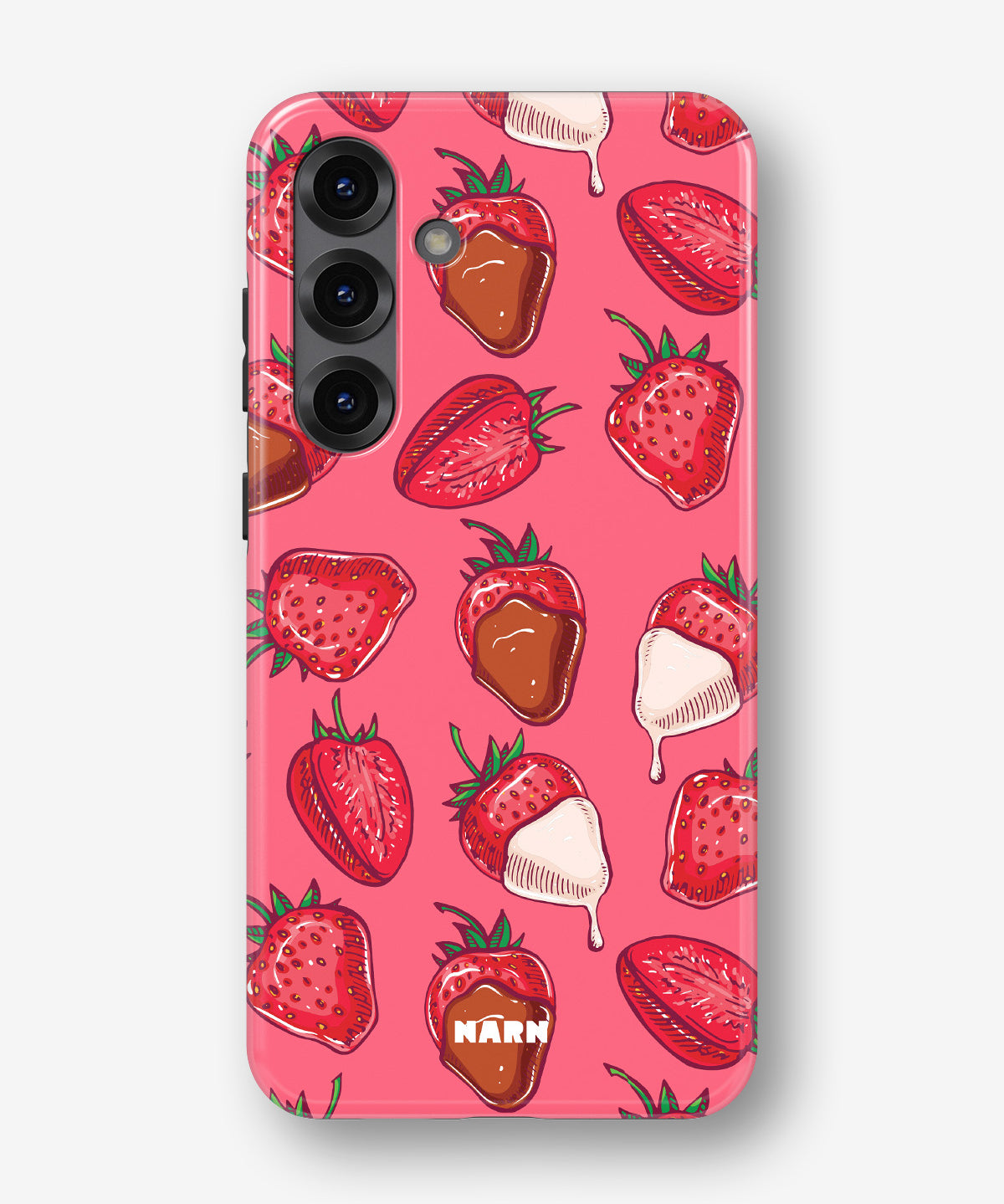 Samsung Galaxy A56 Tough Case – Strawberry Chocolate - View 1