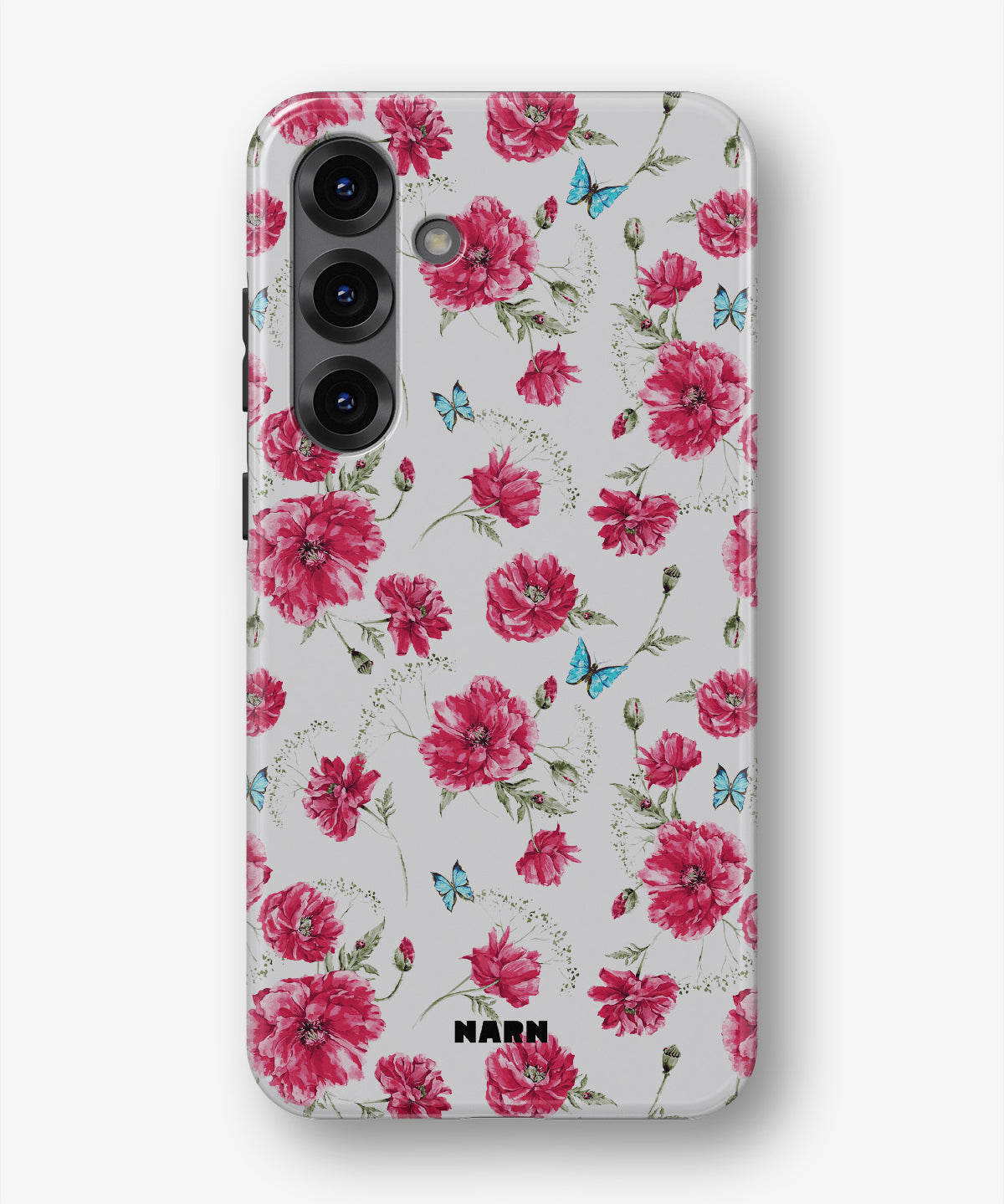 Samsung Galaxy A56 Tough Case – Poppies in Bloom - View 1