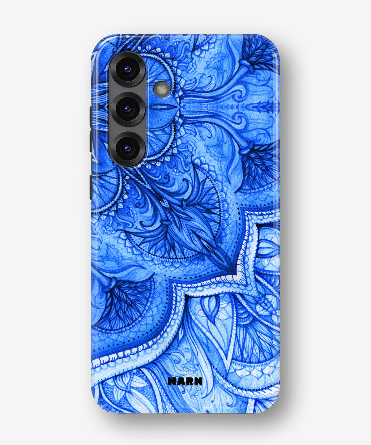 Samsung Galaxy A56 Tough Case – Blue Vintage - View 1