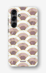 Samsung Galaxy A56 Tough Case – Pink Marble Waves - View 1