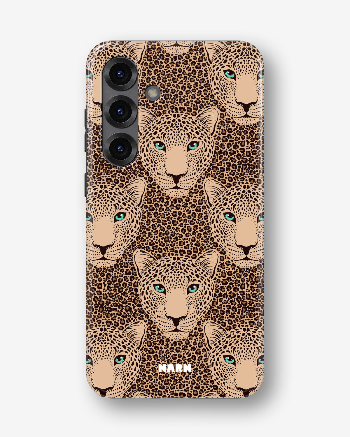 Samsung Galaxy A56 Tough Case – Leopard Gaze - View 1