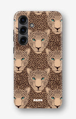 Samsung Galaxy A56 Tough Case – Leopard Gaze - View 1