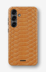 Samsung Galaxy A56 Tough Case – Orange Snake - View 1