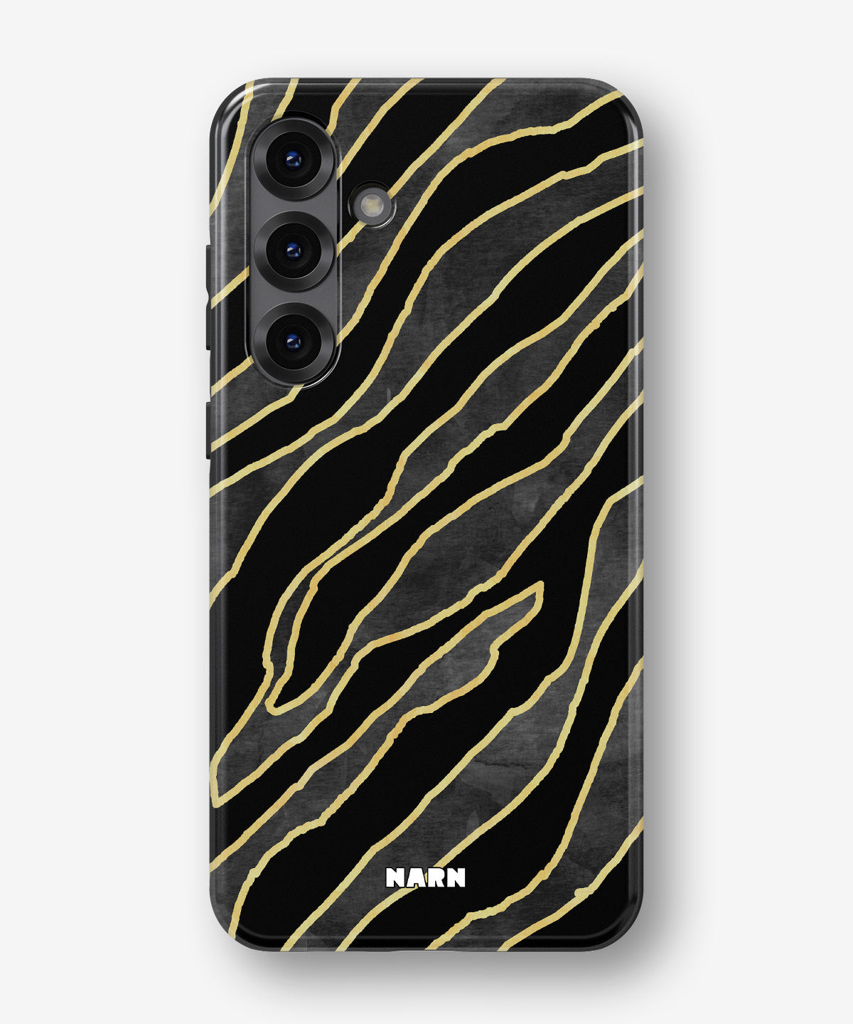 Samsung Galaxy A56 Tough Case – Golden Zebra - View 1