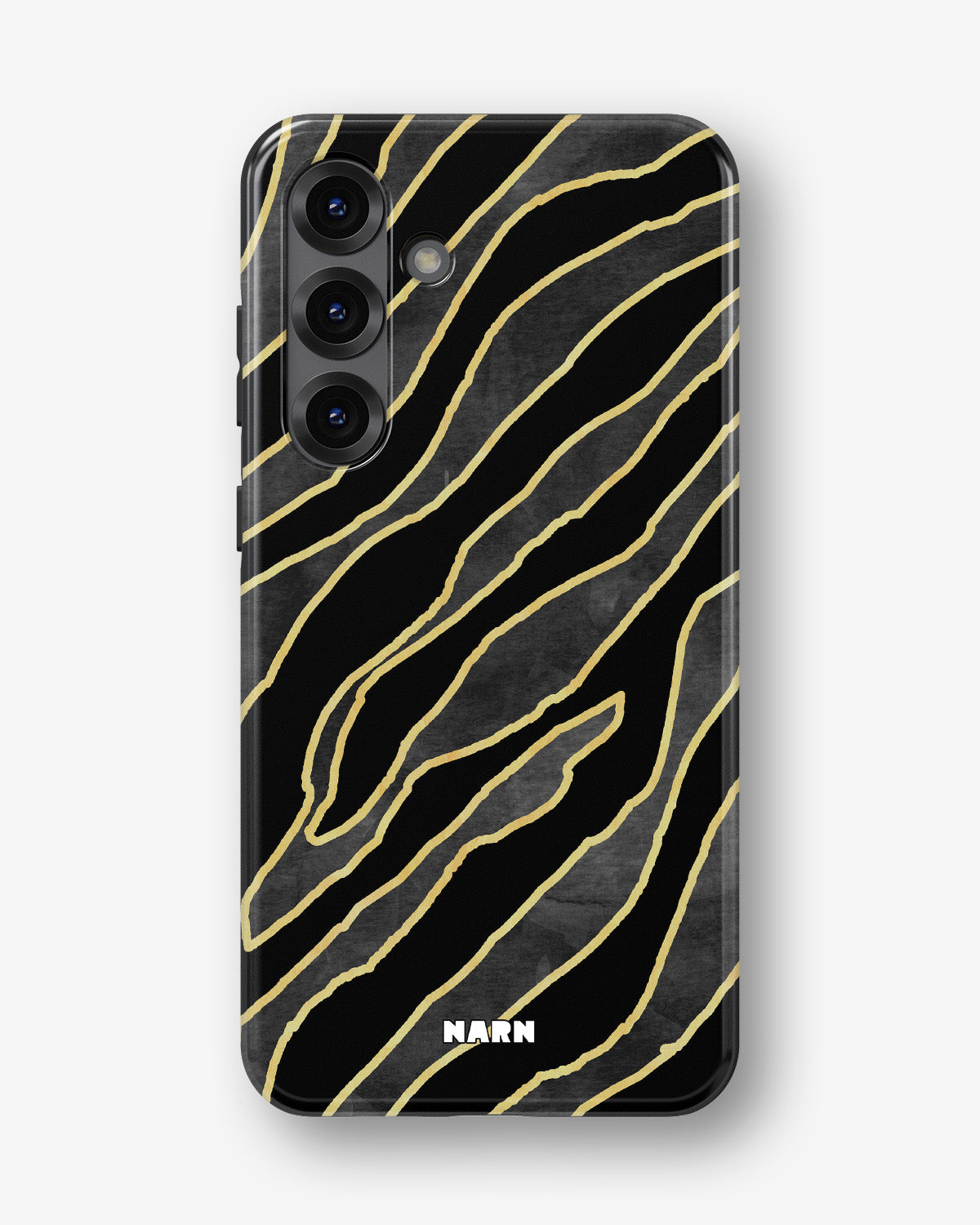 Samsung Galaxy A56 Tough Case – Golden Zebra - View 1