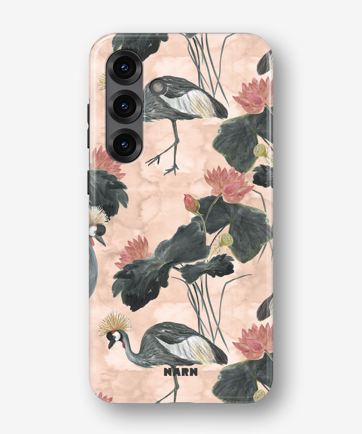 Samsung Galaxy A56 Tough Case – Crowned Bird - View 1