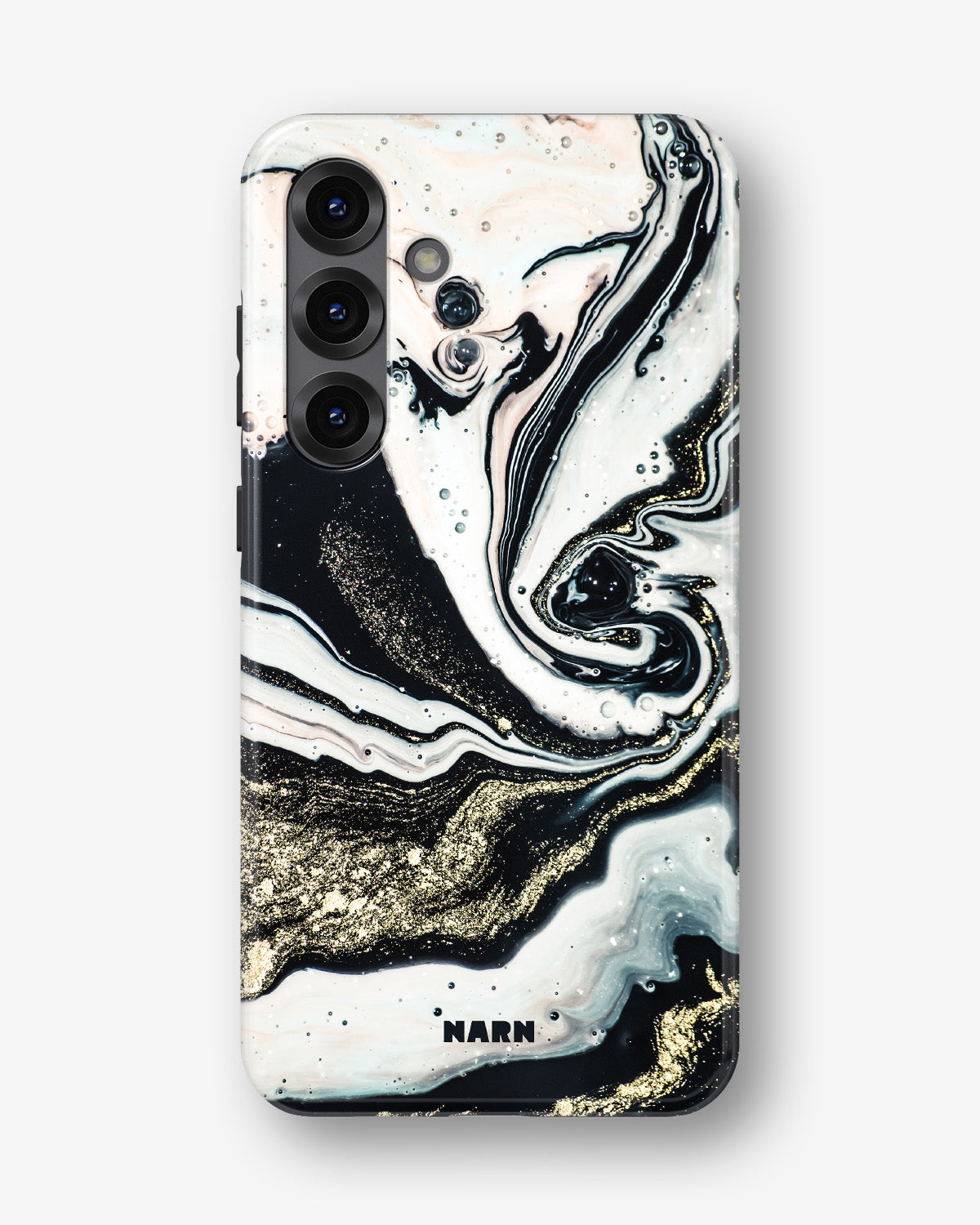 Samsung Galaxy A56 Tough Case – Golden Swirl - View 1