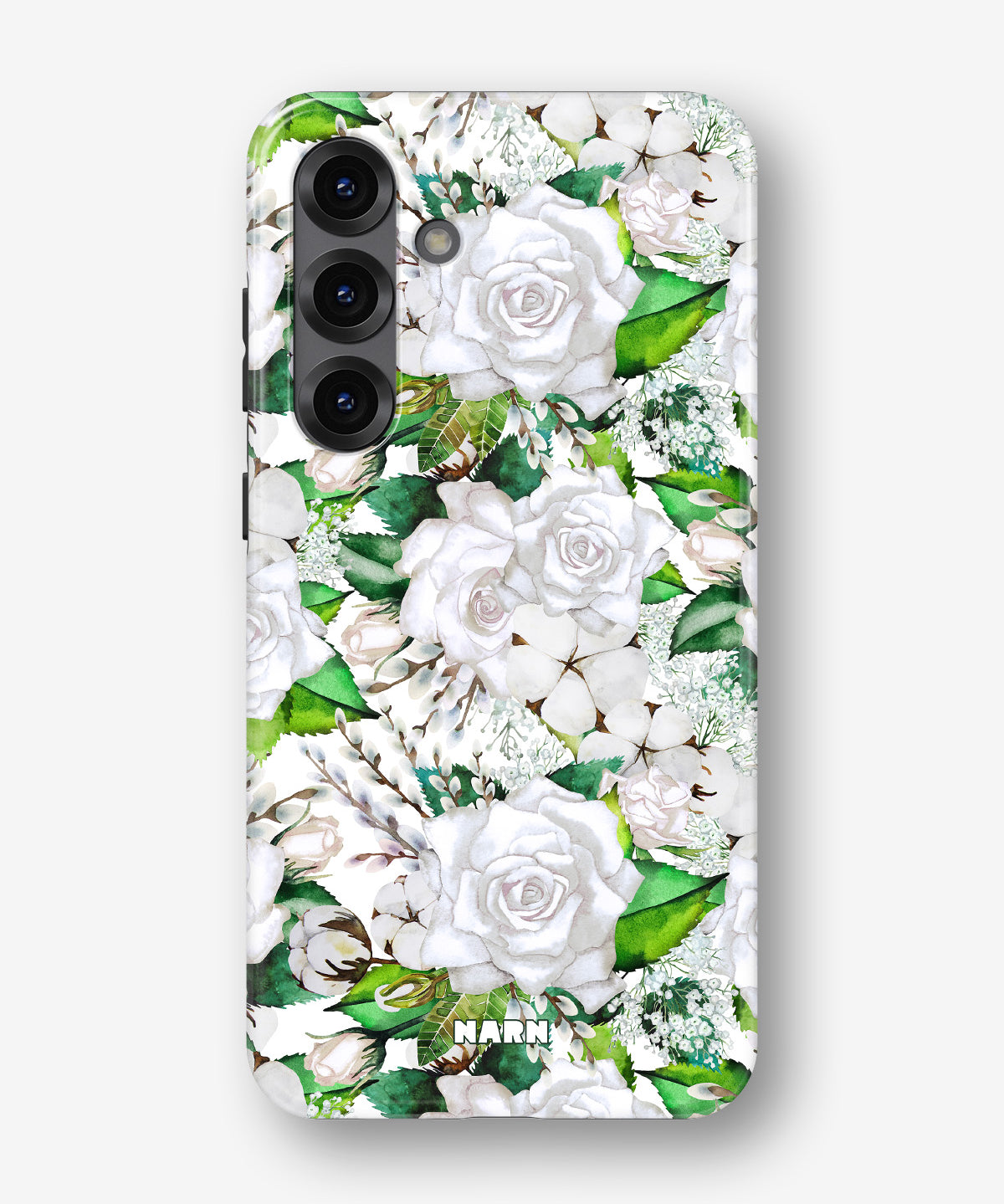 Samsung Galaxy A56 Tough Case – White Bloom - View 1