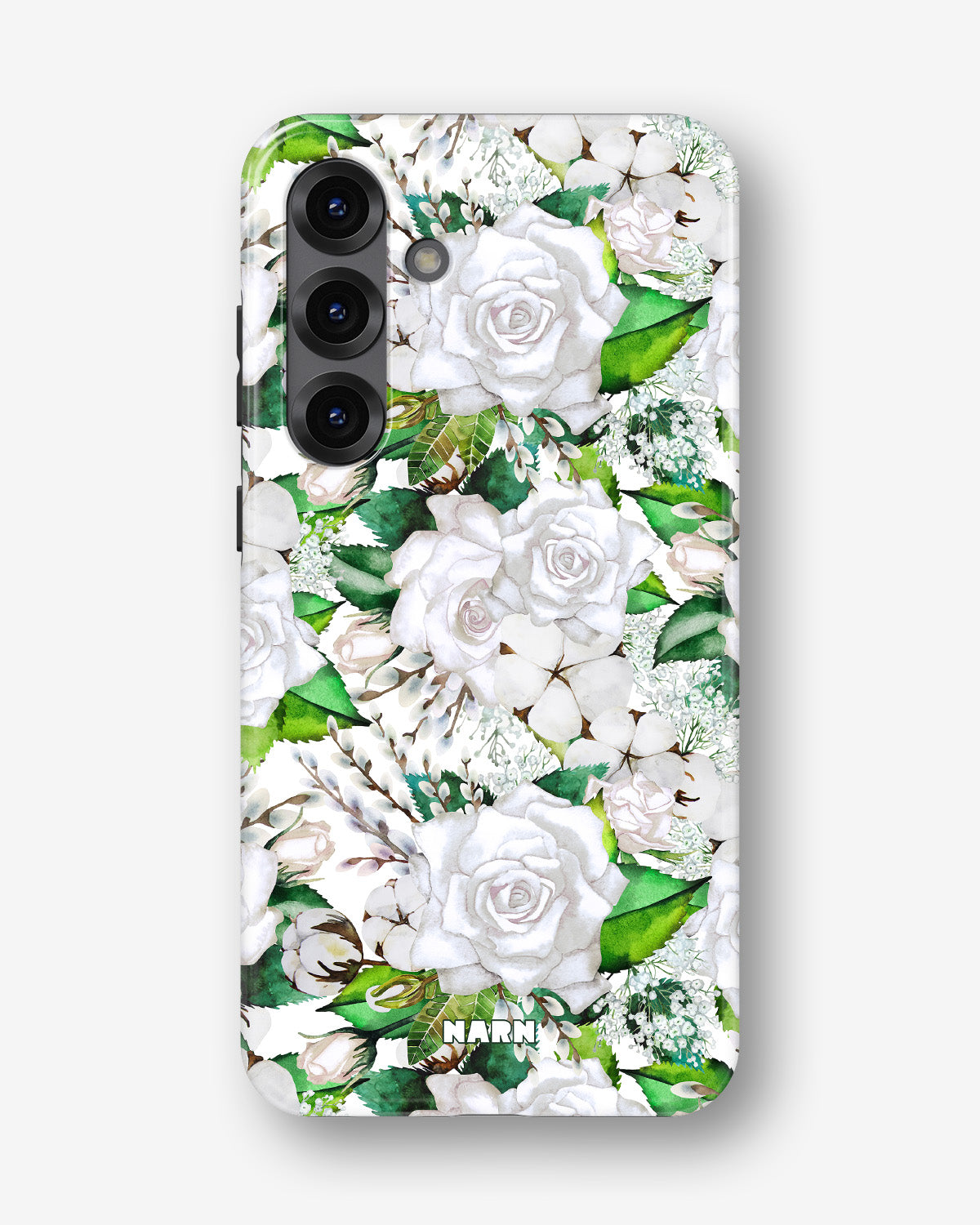 Samsung Galaxy A56 Tough Case – White Bloom - View 1