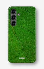 Samsung Galaxy A56 Tough Case – Green Leafy - View 1