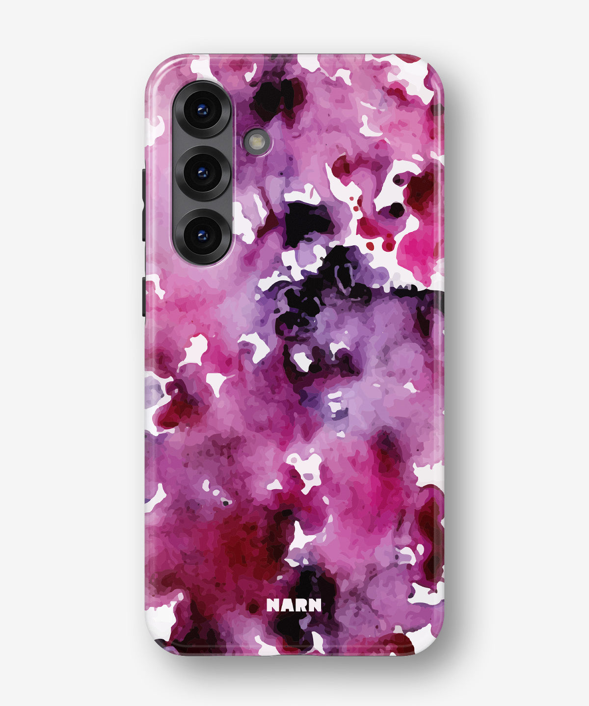Samsung Galaxy A56 Tough Case – Floral Splash - View 1