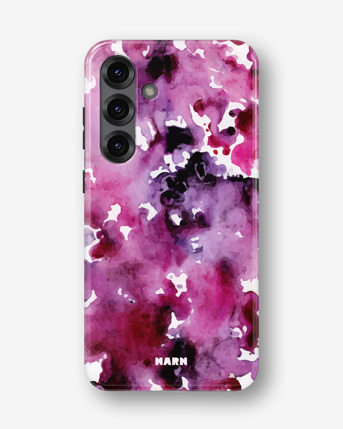 Samsung Galaxy A56 Tough Case – Floral Splash - View 1