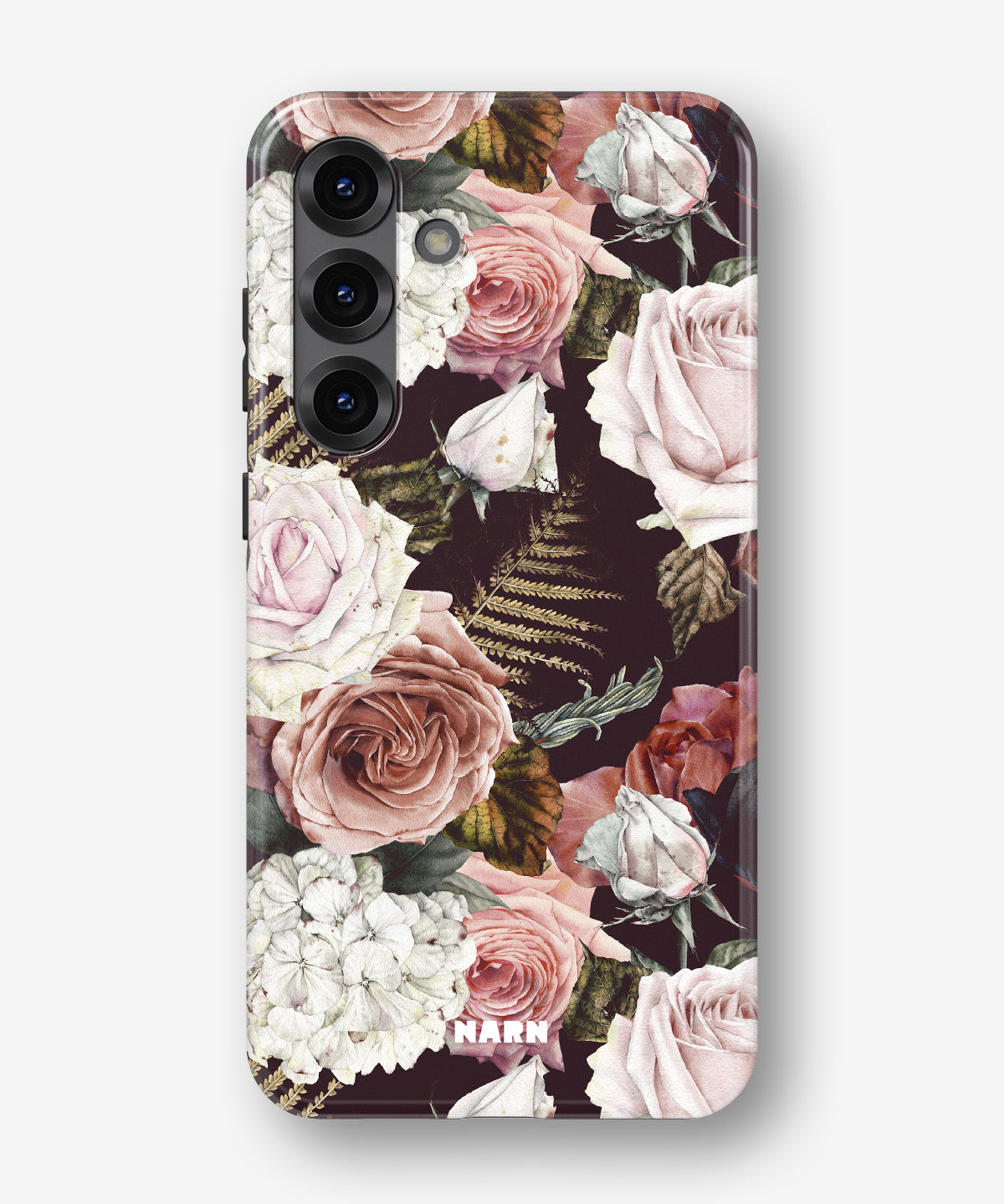 Samsung Galaxy A56 Tough Case – Midnight Roses - View 1