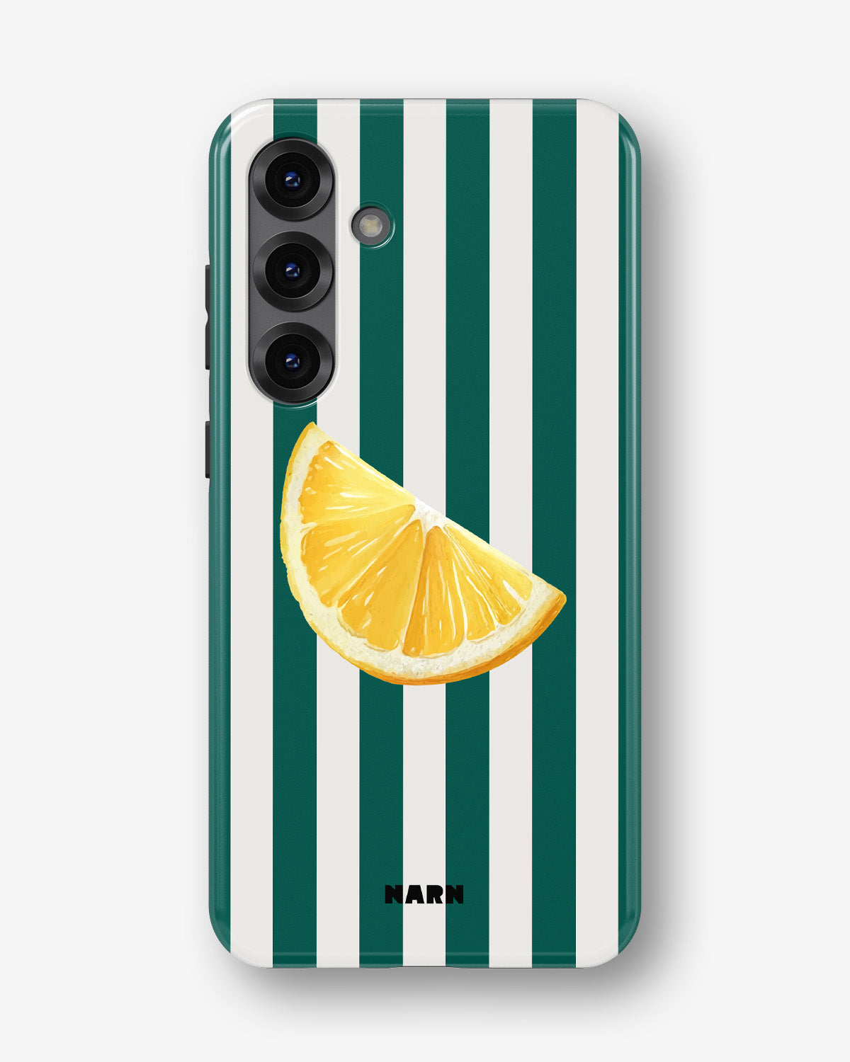 Samsung Galaxy A56 Tough Case – Lemon Stripes - View 1