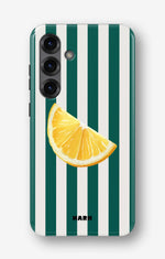 Samsung Galaxy A56 Tough Case – Lemon Stripes - View 1