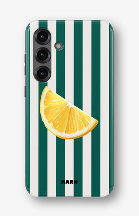 Samsung Galaxy A56 Tough Case – Lemon Stripes - View 1