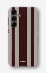 Samsung Galaxy A56 Tough Case – Bordeaux Stripe - View 1