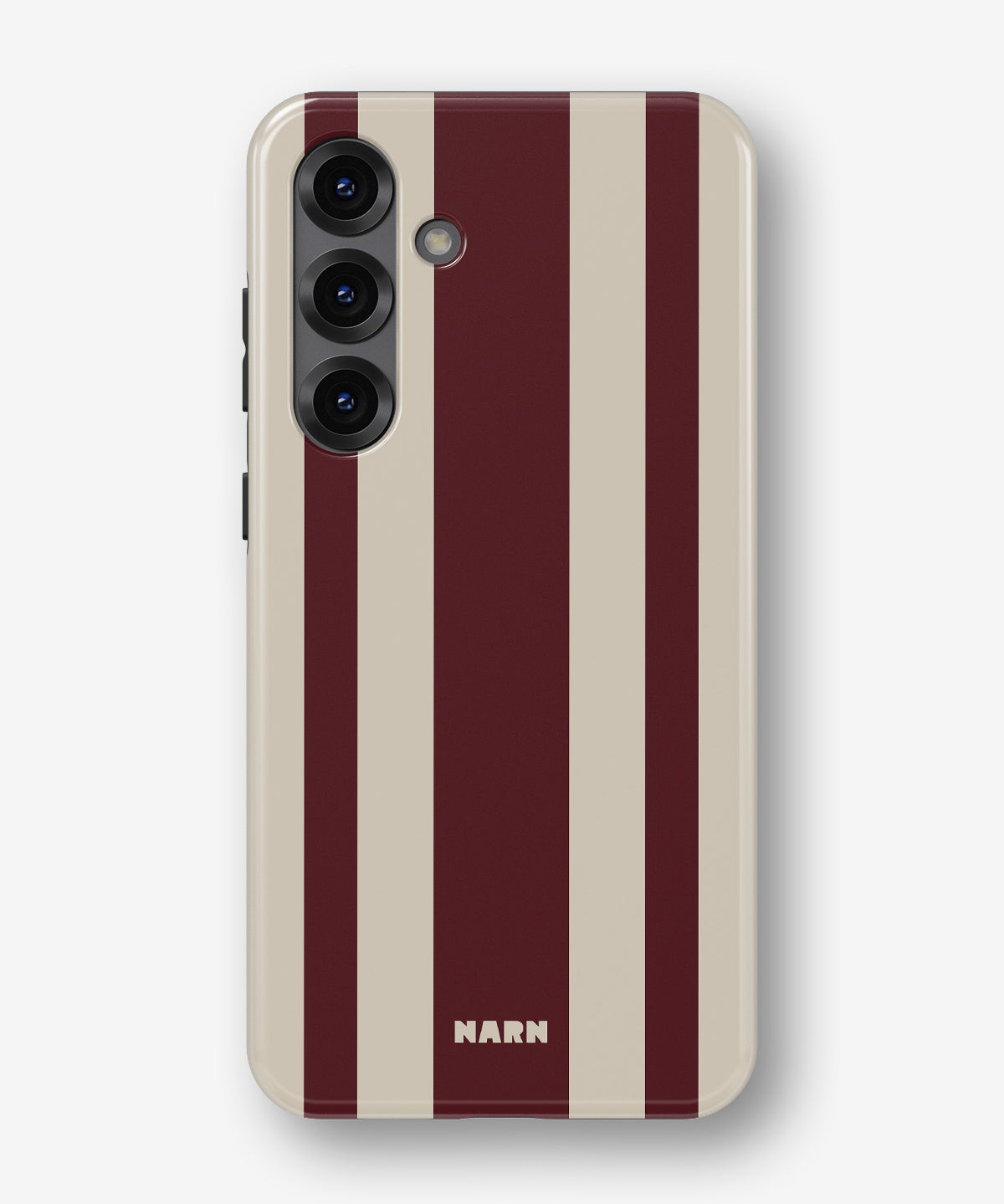 Samsung Galaxy A56 Tough Case – Bordeaux Stripe - View 1