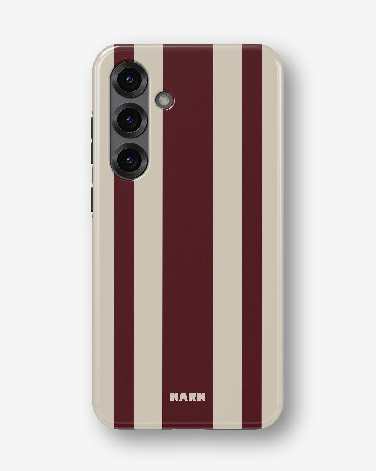 Samsung Galaxy A56 Tough Case – Bordeaux Stripe - View 1