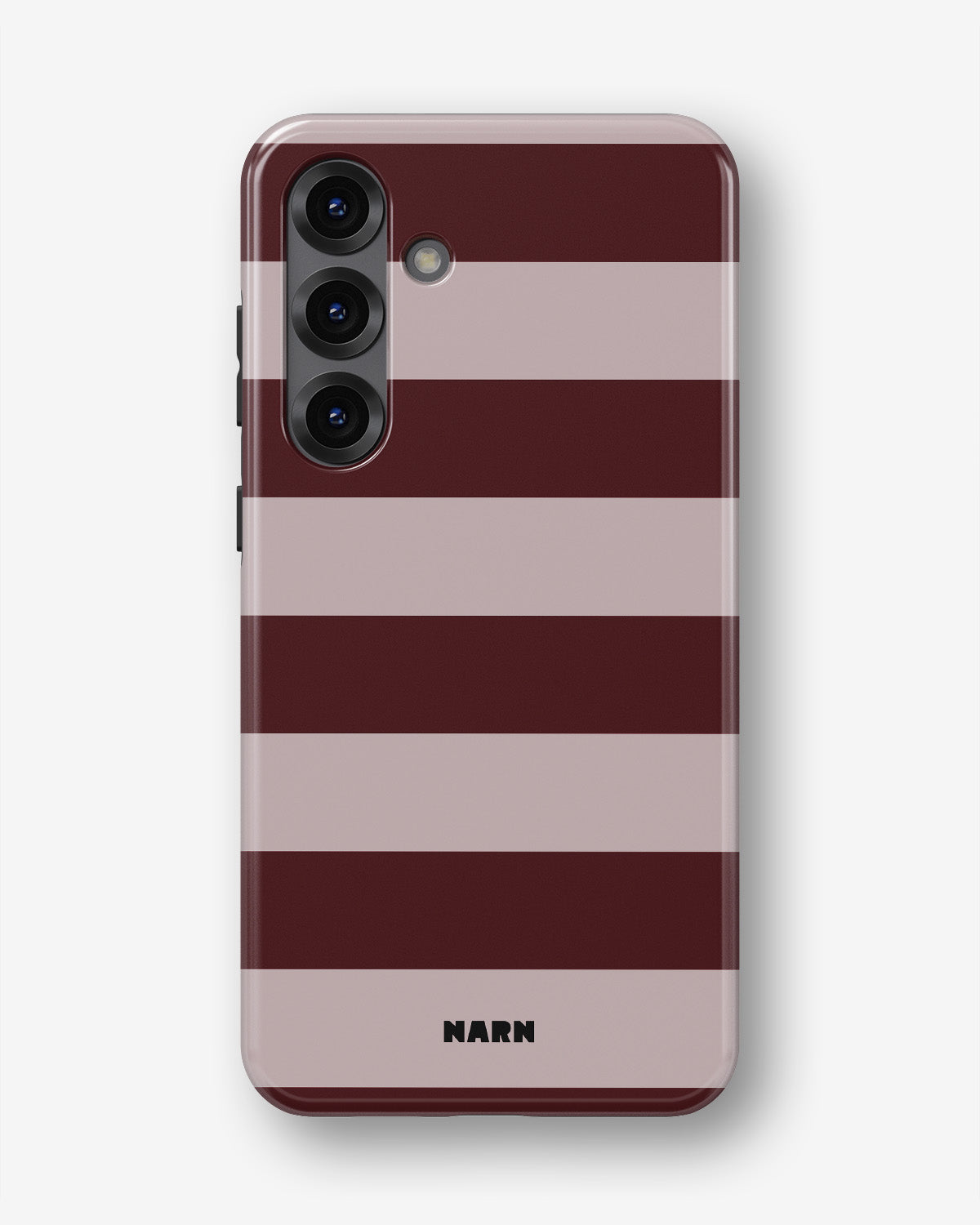 Samsung Galaxy A56 Tough Case – Cranberry Stripe - View 1