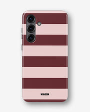 Samsung Galaxy A56 Tough Case – Cranberry Stripe - View 1