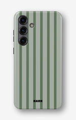 Samsung Galaxy A56 Tough Case – Sage Stripes - View 1