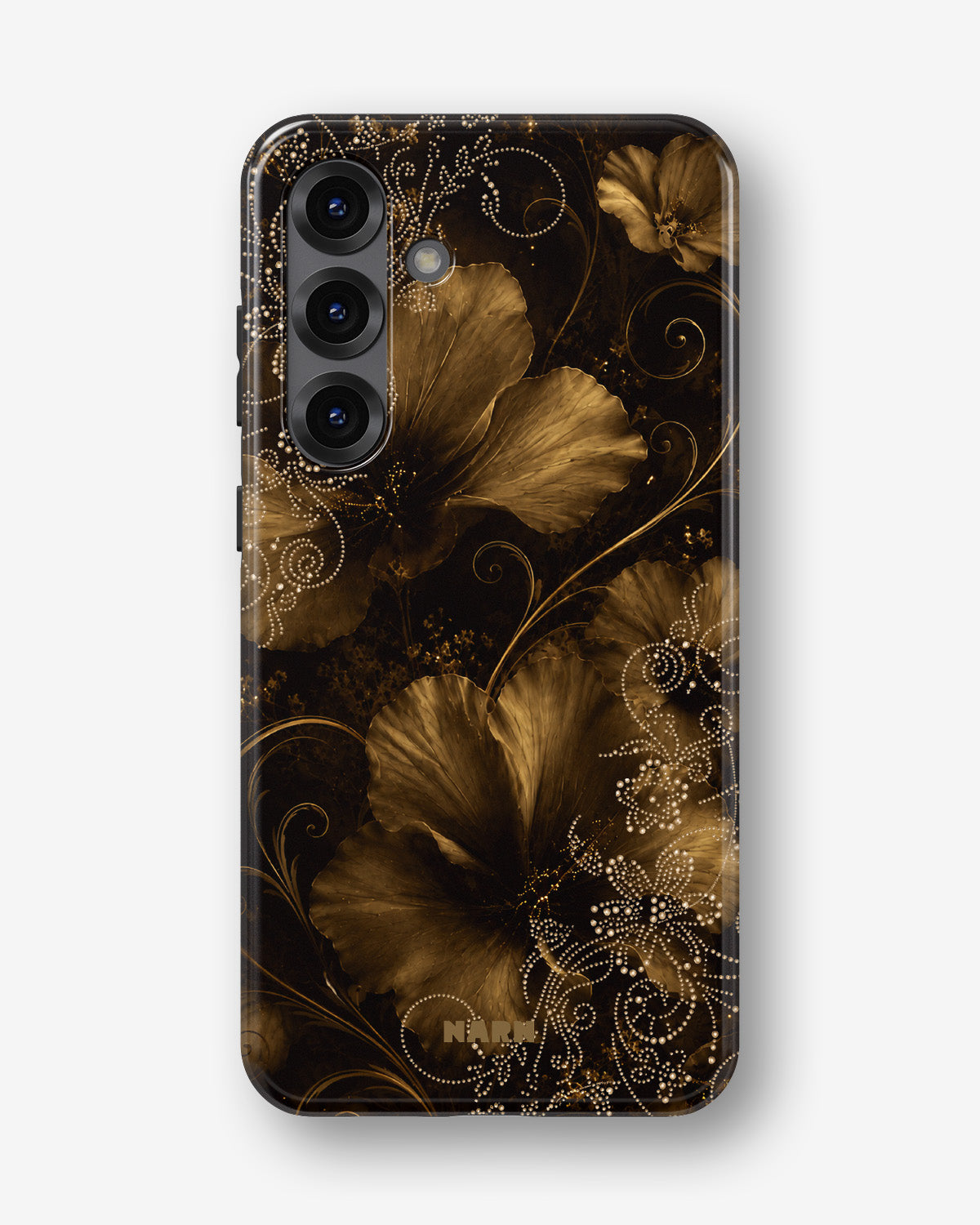 Samsung Galaxy A56 Tough Case – Bloom Noir - View 1